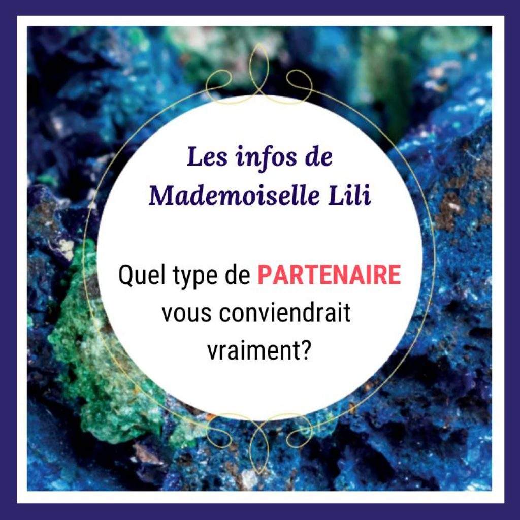 Quel type de partenaire vous conviendrait réellement?