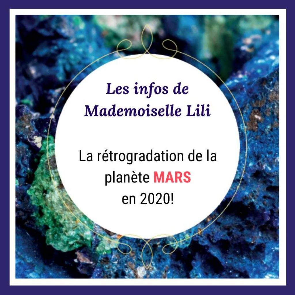 MARS rétrograde jusqu’au 13 novembre 2020