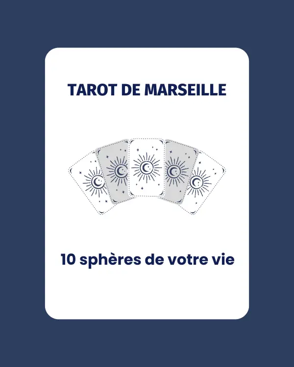 Consultation MP3: Tarot de Marseille (10 sphères)