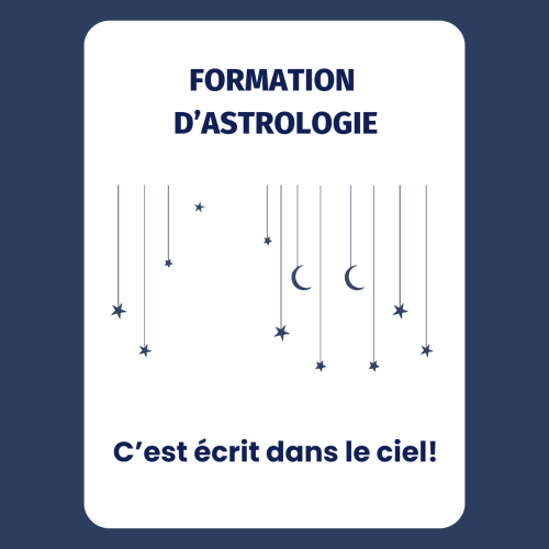 Formation C'est écrit dans le ciel